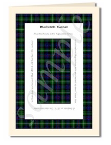 mackenzie tartan cards